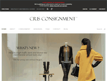 Tablet Screenshot of crisconsignment.com